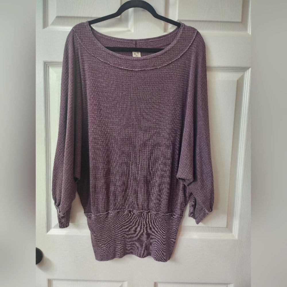 We The Free plum colored top